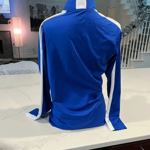 Vintage ASICS Royal Blue Track Jacket with White Trim women’s m - Picture 2 of 7